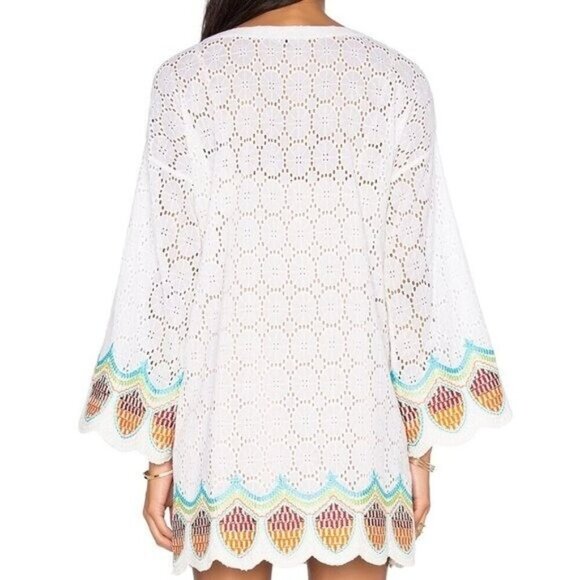 Hemant & Nandita Embroidered Tassel Tunic Dress - Picture 3 of 8